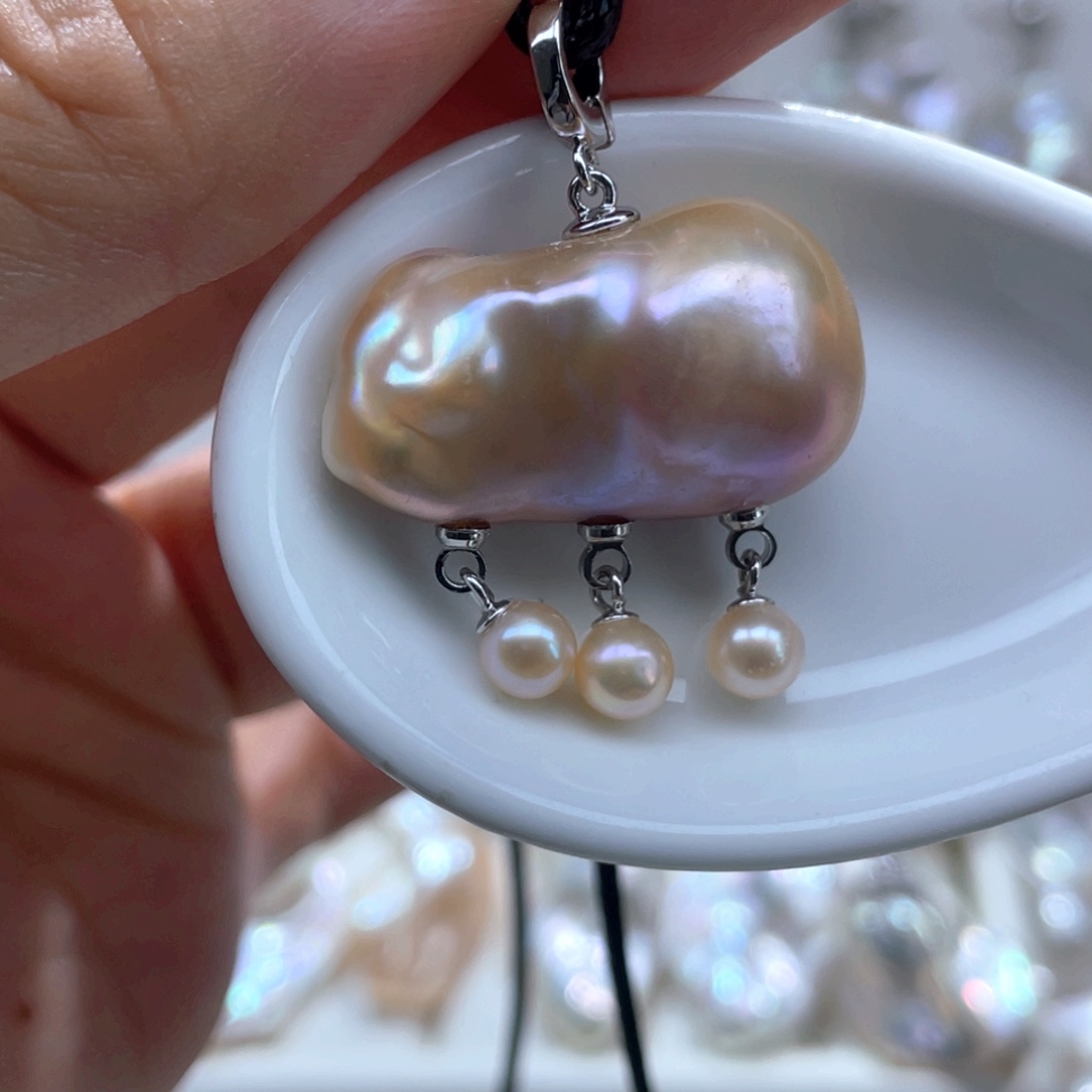 颈饰未镶嵌淡水珍珠