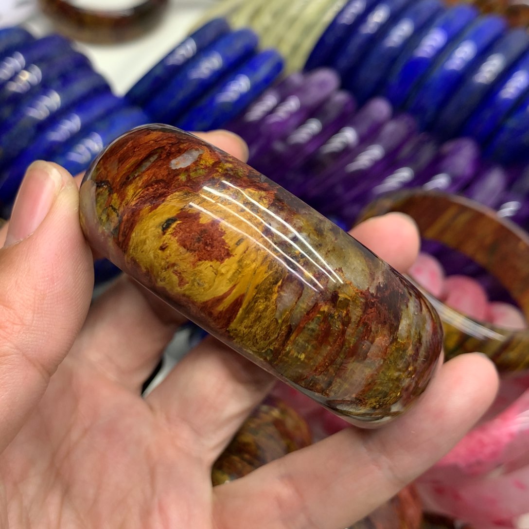 木变石手镯未镶嵌兰*