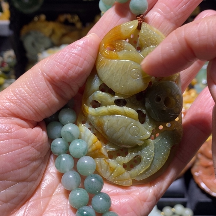 岫玉岫玉吊坠未镶嵌