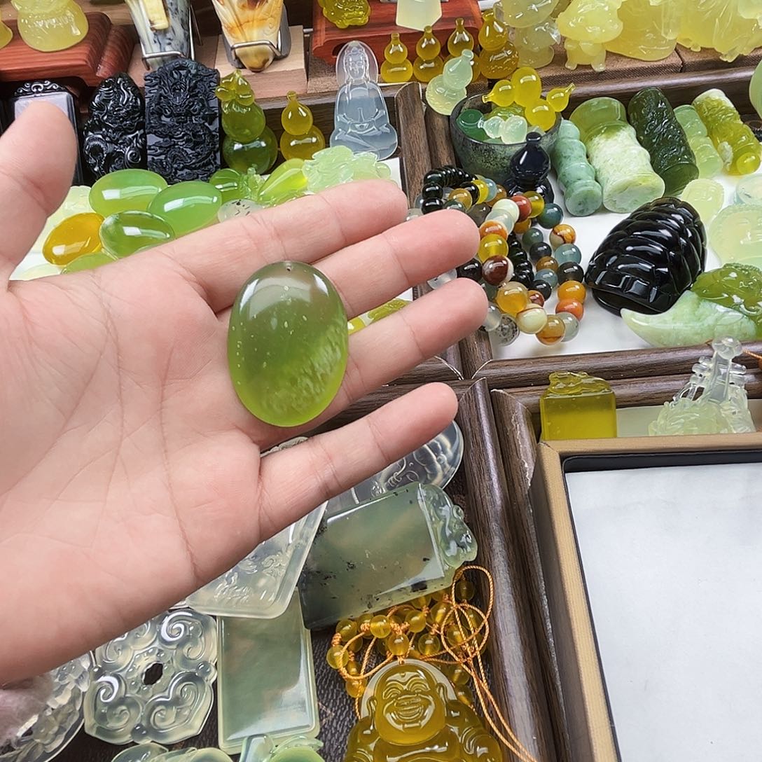 一***8岫玉未镶嵌吊坠(不含链)