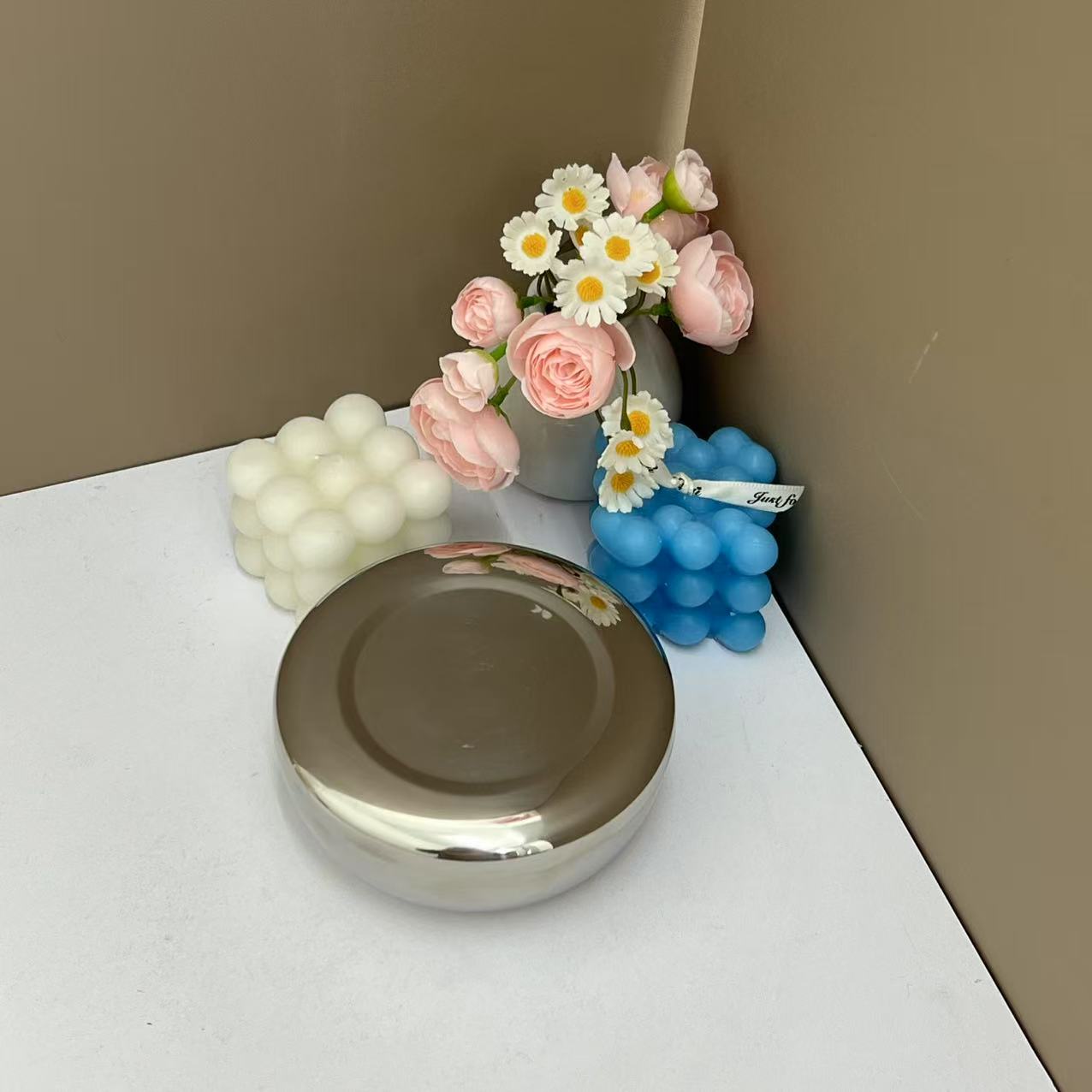 不锈钢10cm酱料缸带盖子【汤姆粉丝专属】