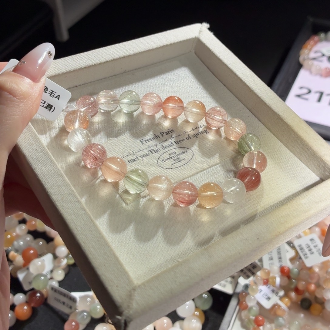 未镶嵌水晶手链208号多样性发一DD 9+