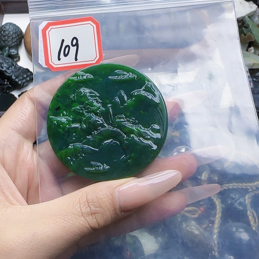 用***0和田玉未镶嵌珠宝半成品