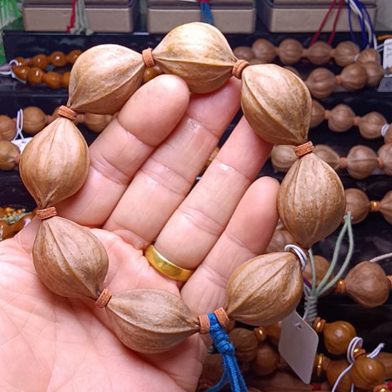 橄榄核手串/手链橄榄核手串四花铁核老料规整度一般2.3