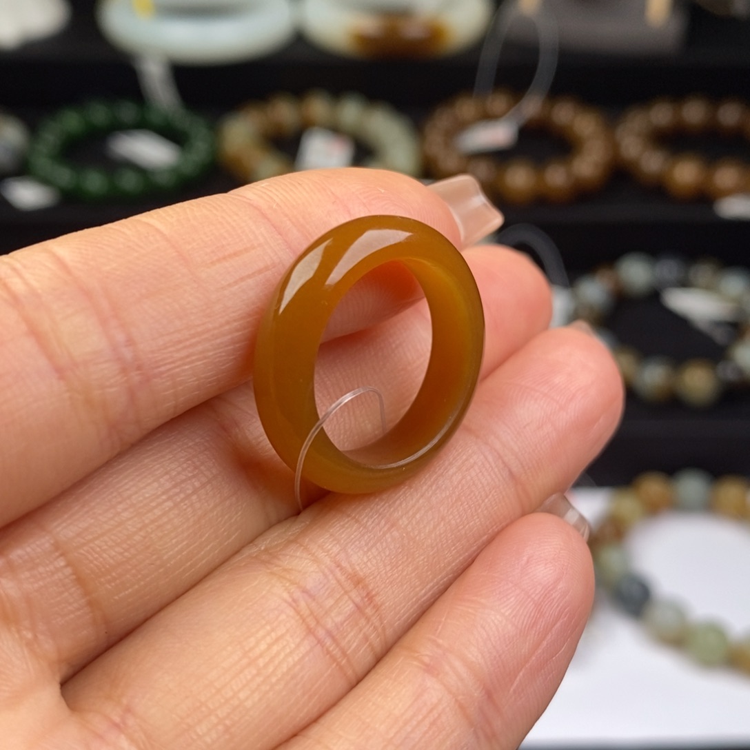 和田玉戒圈未镶嵌