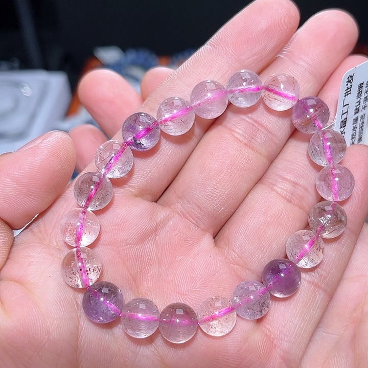 水晶手链未镶嵌133号多样性发一  9+