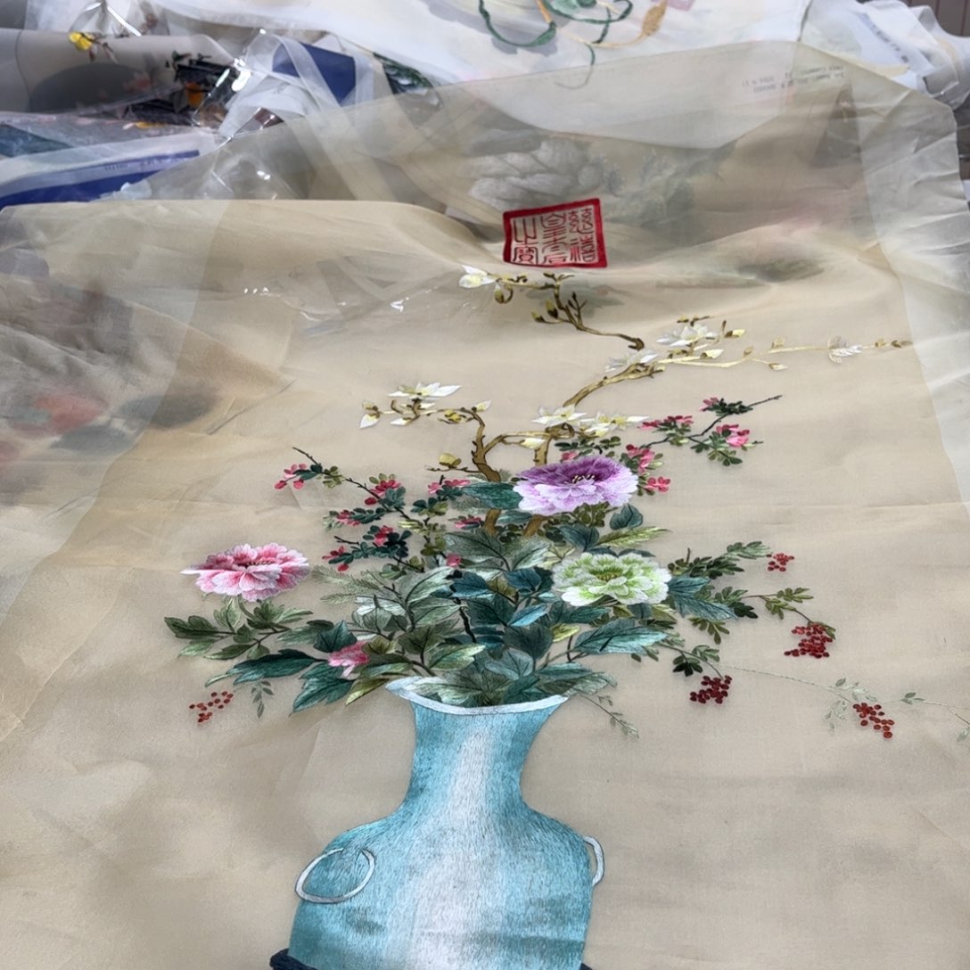 刺绣露*纯手工打造最完美苏绣