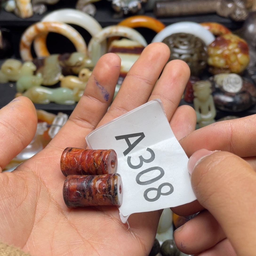 和田玉（糖玉）挂件未镶嵌