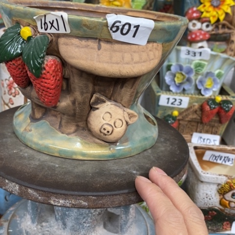 【闪购商品】红陶粗陶材质多肉花盆