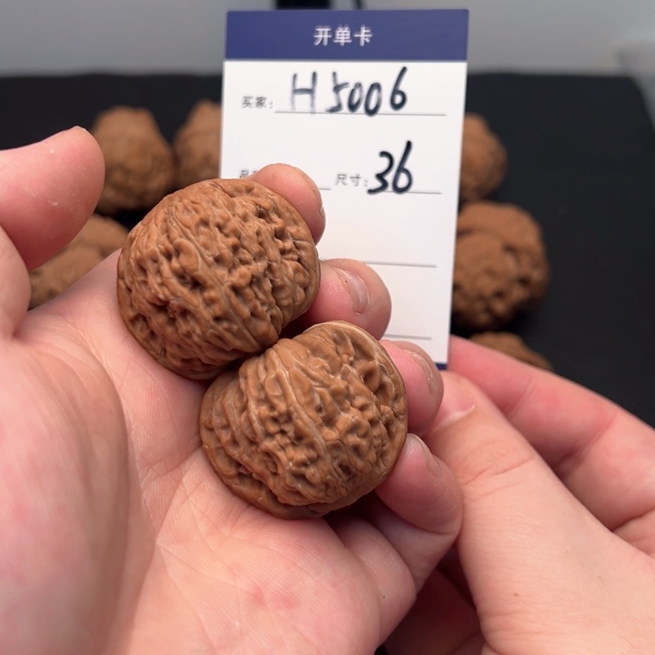 文玩核桃把件简**孩山西老树一代汉高楼5006