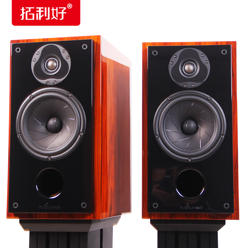 发烧级音箱戈音一号升级版6.5寸分频书架音箱hifi原装丹麦绅士宝