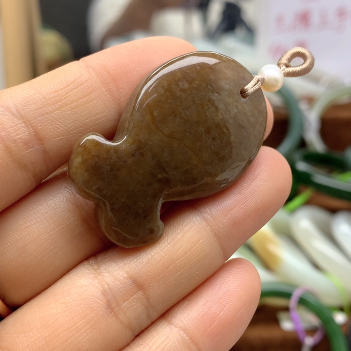 未镶嵌手镯和田玉（碧玉）