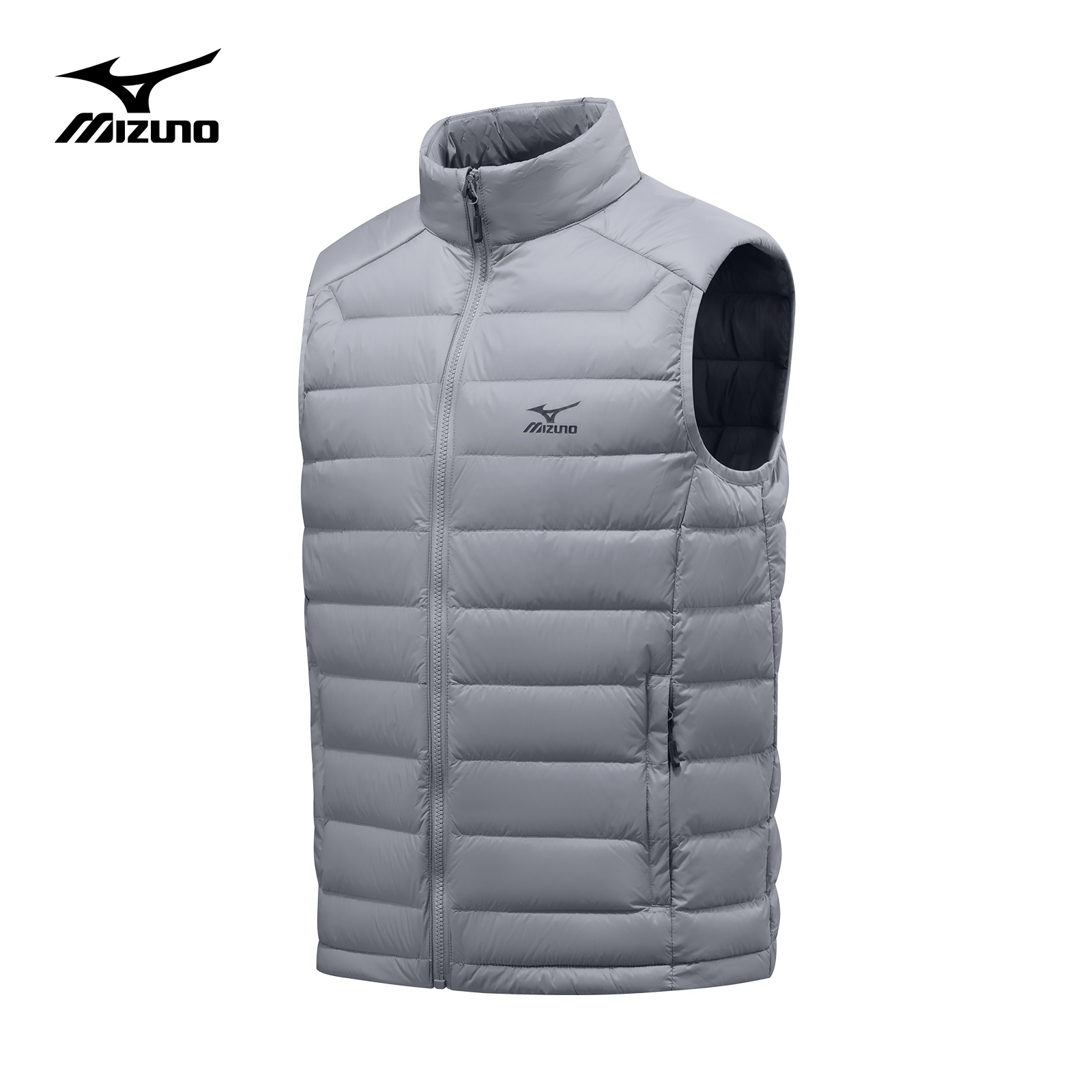 Mizuno/美津浓户外新款时尚薄款羽绒马甲短款修身秋冬A2CE2603