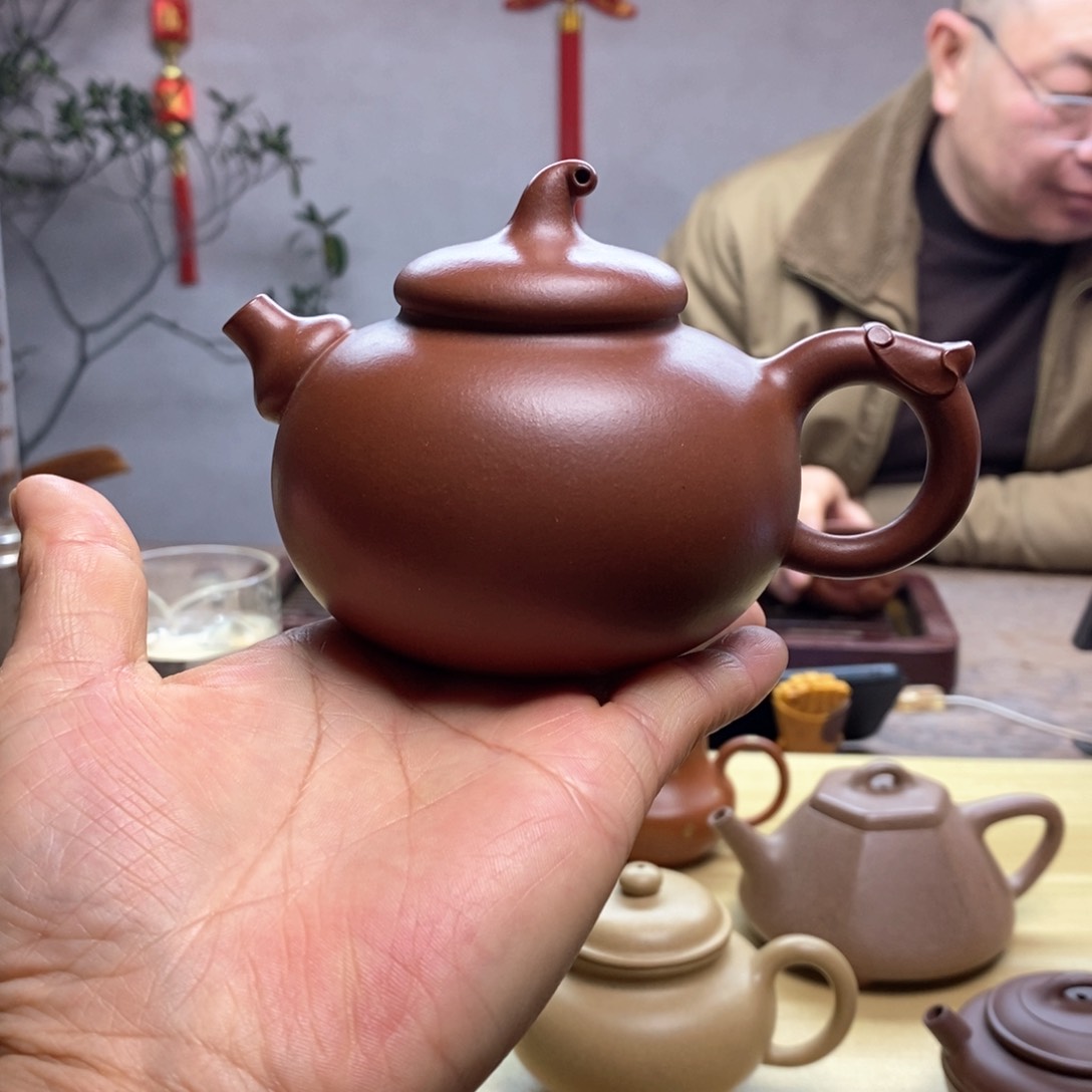 【闪购商品】紫泥茶壶夫*乾坤葫芦容量220