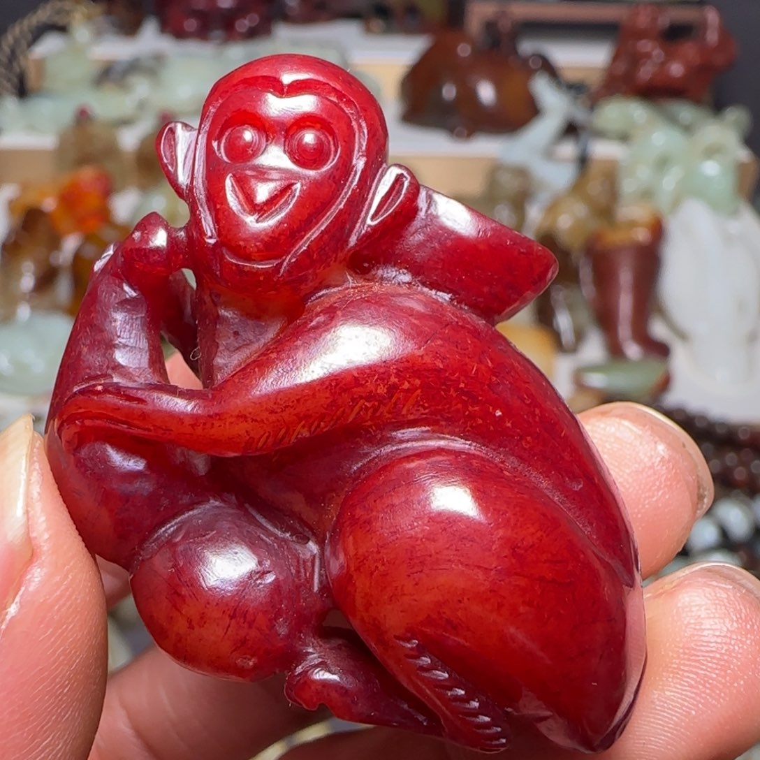 皇***勒和田玉未镶嵌挂件