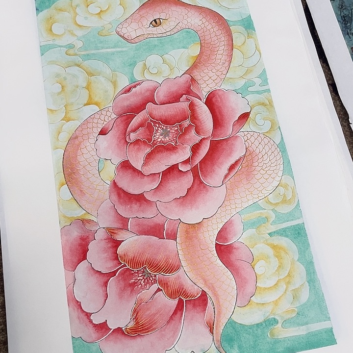 国画比**斯张芳老师老师老师