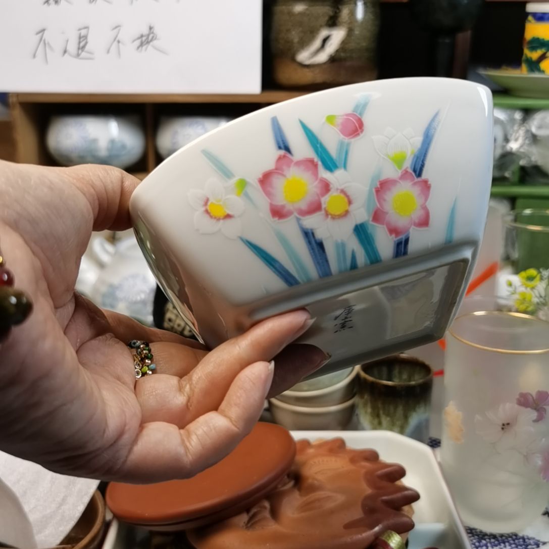 紫砂茶案陶瓷杯子碟子小碗