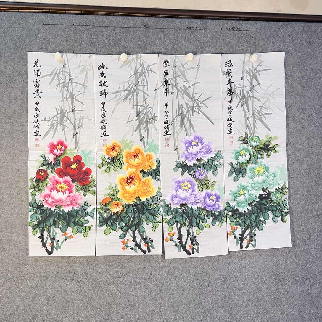 国画172 花鸟等各种鸟类栖息的