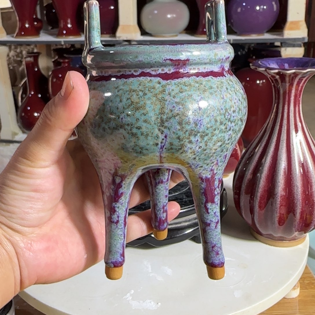 摆件郑家钧窑摆件