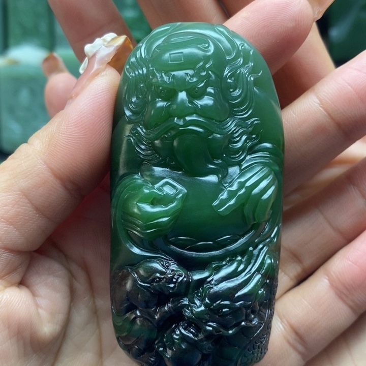 和田玉挂件未镶嵌用****4