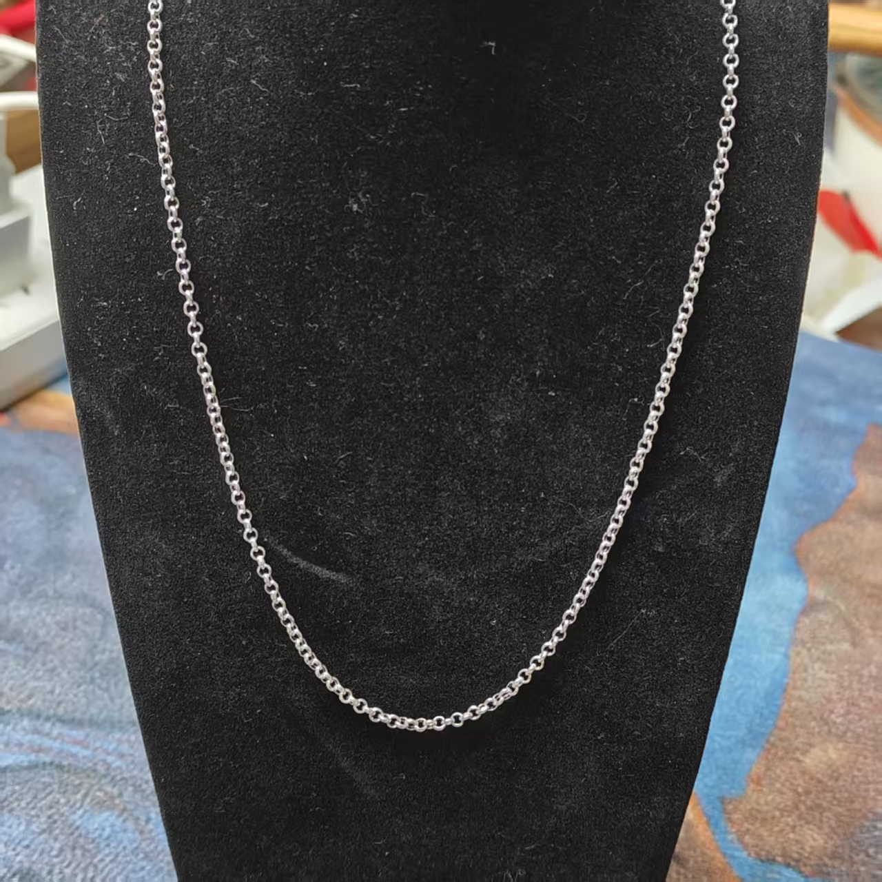 吊坠925银 小颈链项链吊坠