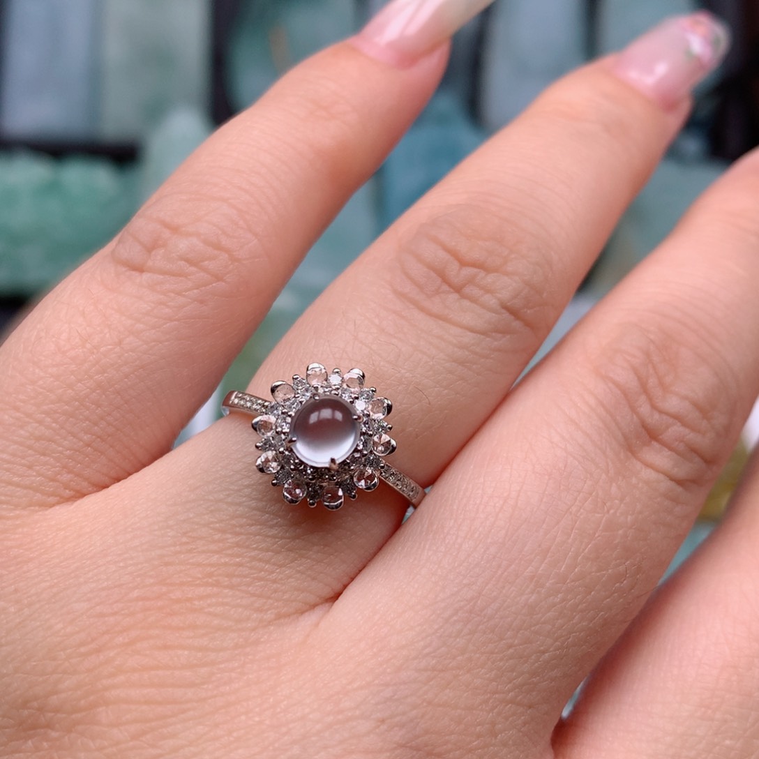 【闪购商品】翡翠颈饰18K金镶嵌用****1戒指