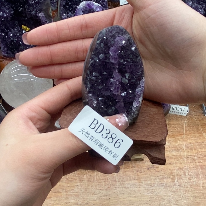 大型摆件（非配饰）紫晶未镶嵌