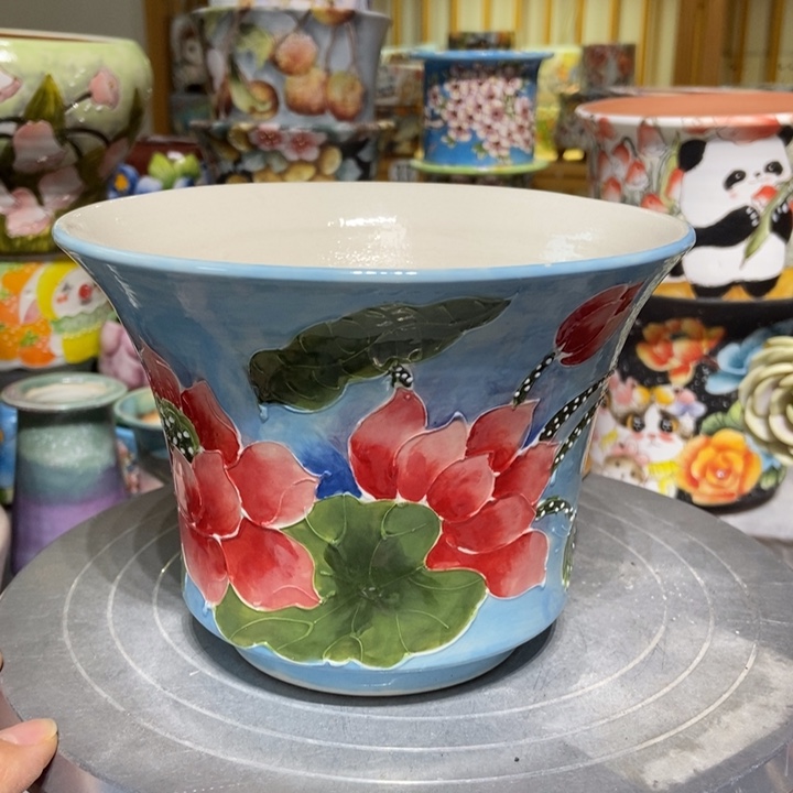 景德镇艺术手绘作品