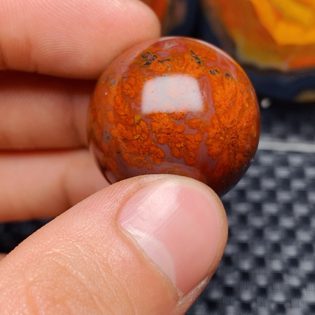 玛瑙/玉髓吊坠(不含链)未镶嵌金*