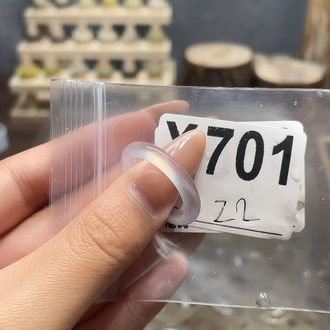 玛瑙/玉髓未镶嵌戒指701