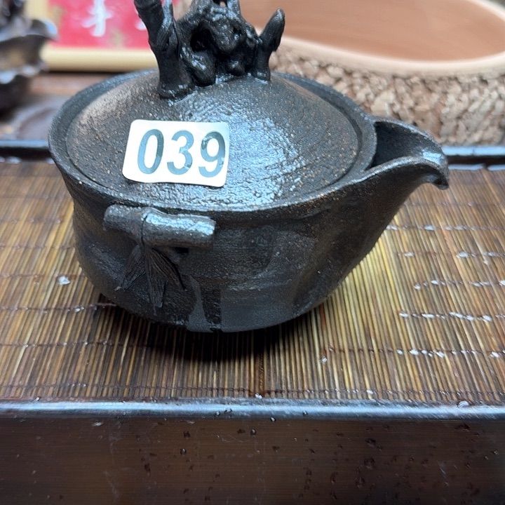 纯手工制作粗陶茶具