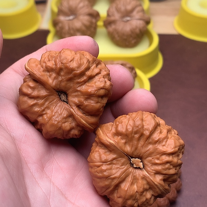 赶***人吊坠文玩核桃蛤蟆头