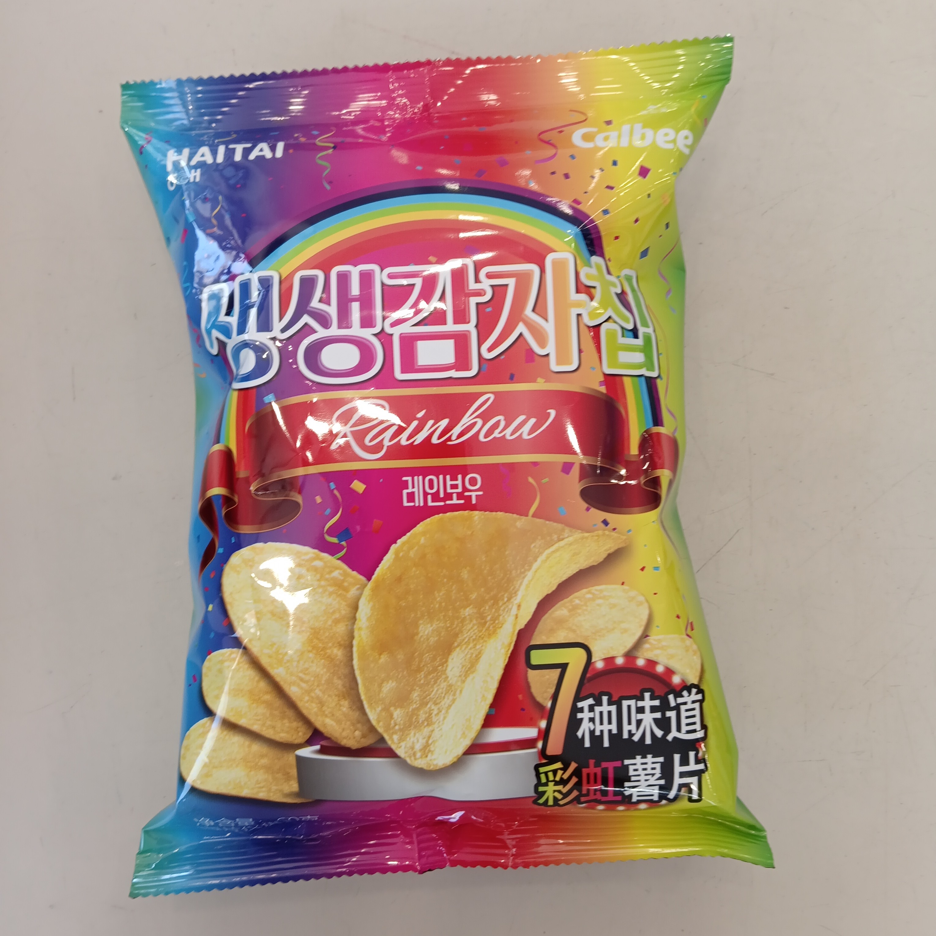 海太7种口味彩虹薯片