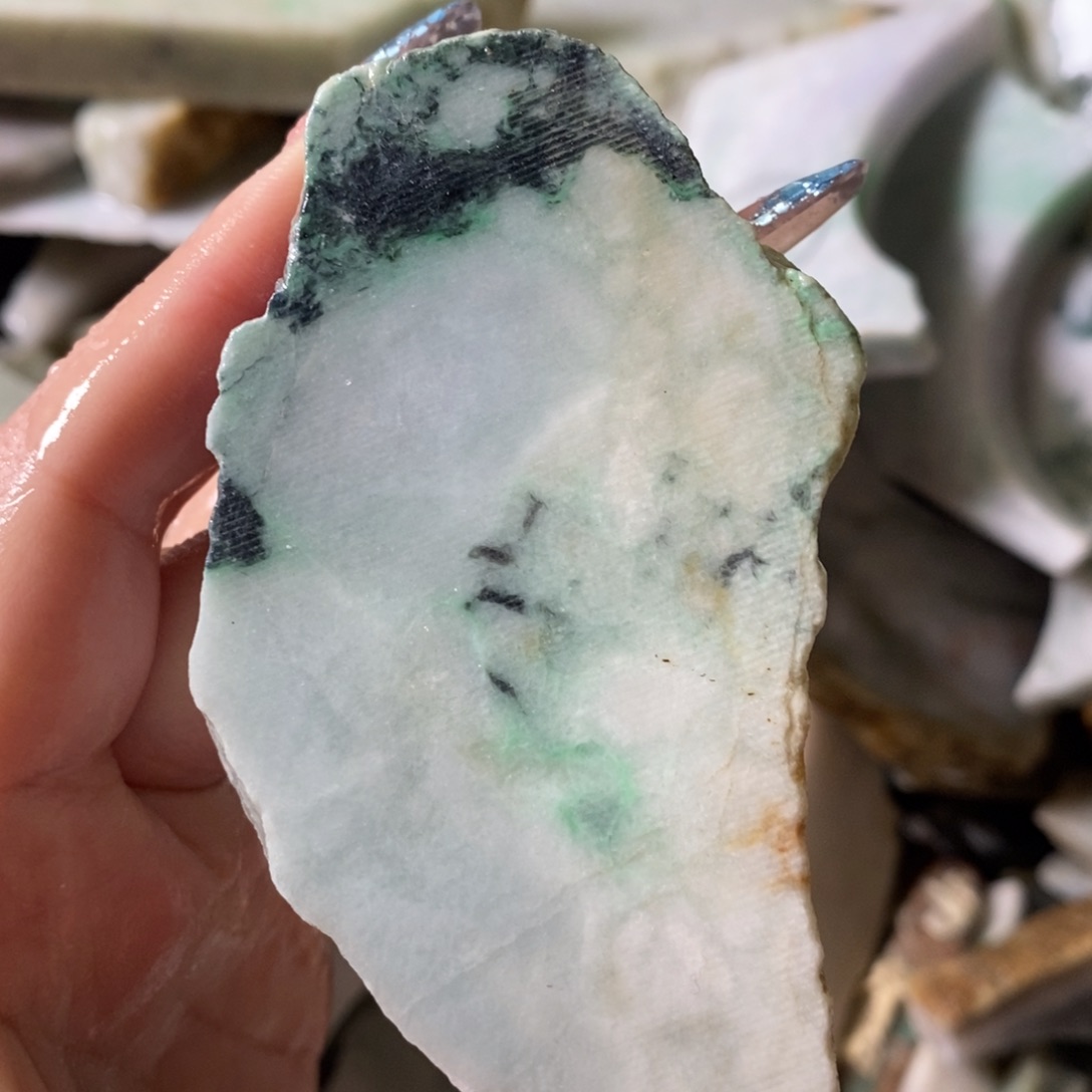 翡翠未镶嵌颈饰天然翡翠