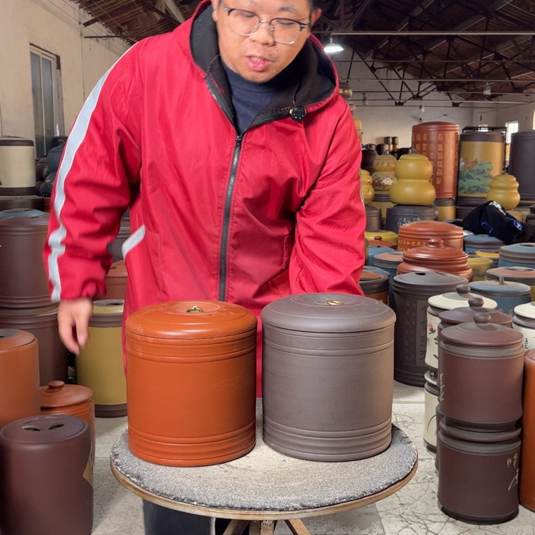 紫砂茶叶罐茶叶罐