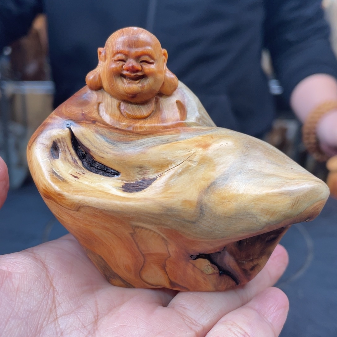 柏木（崖柏）手把件