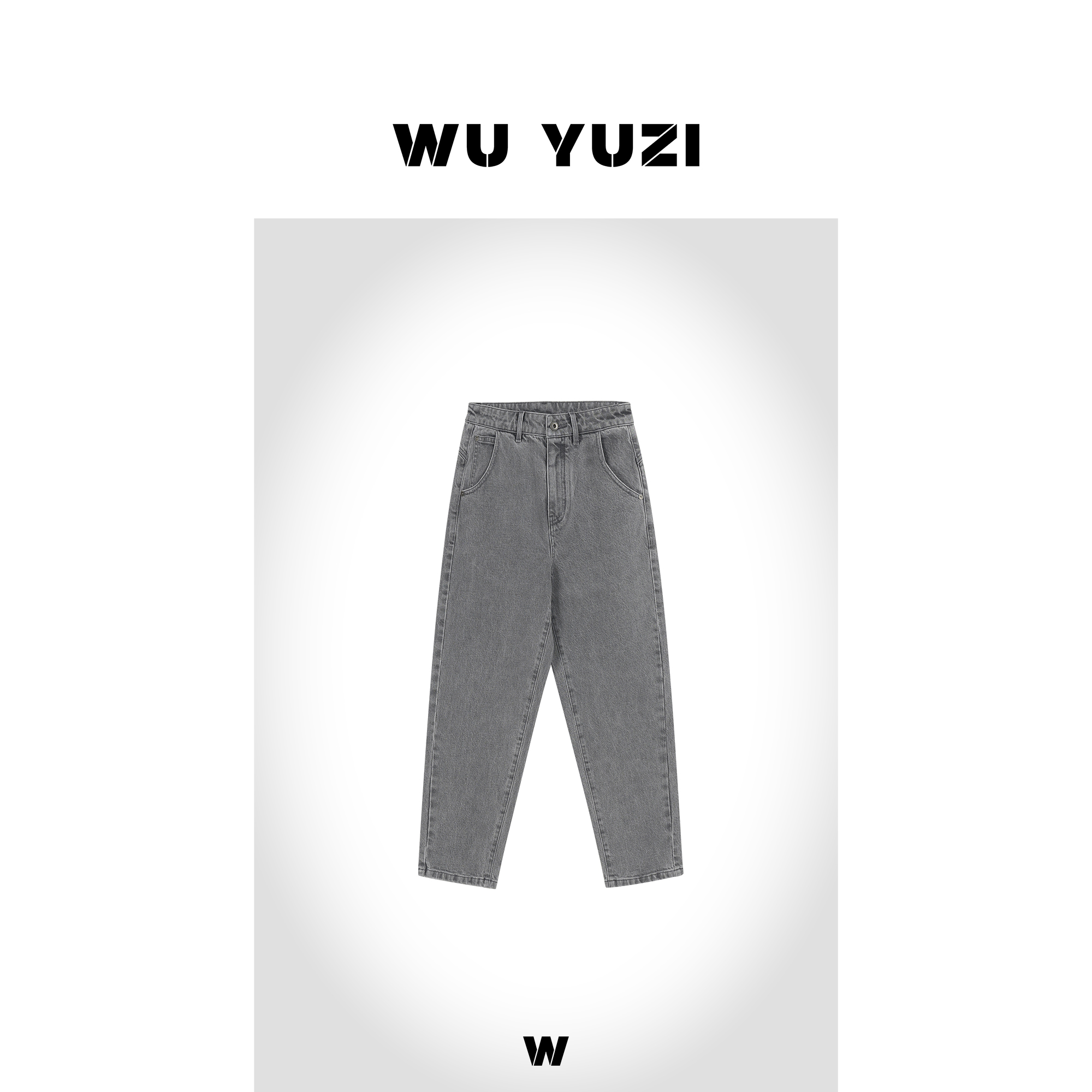 WYZ "锥形萝卜裤“进口重磅牛仔 高士线挺阔微弹牛仔裤 821