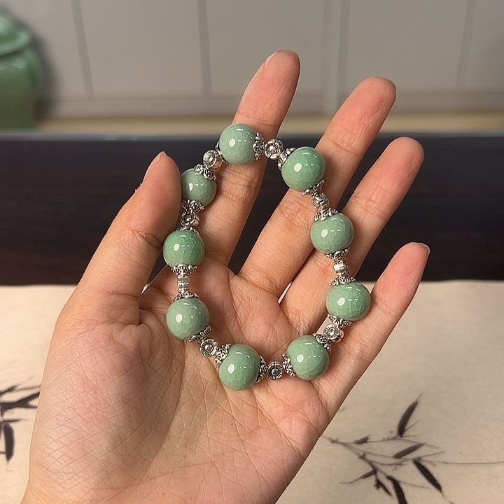 龙泉云间青瓷小米茶器
