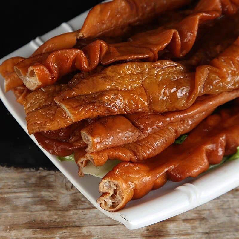 恩施高山正宗农家熟食土猪肉烟熏大肠干肥肠杜绝肥油纯正干肥肠