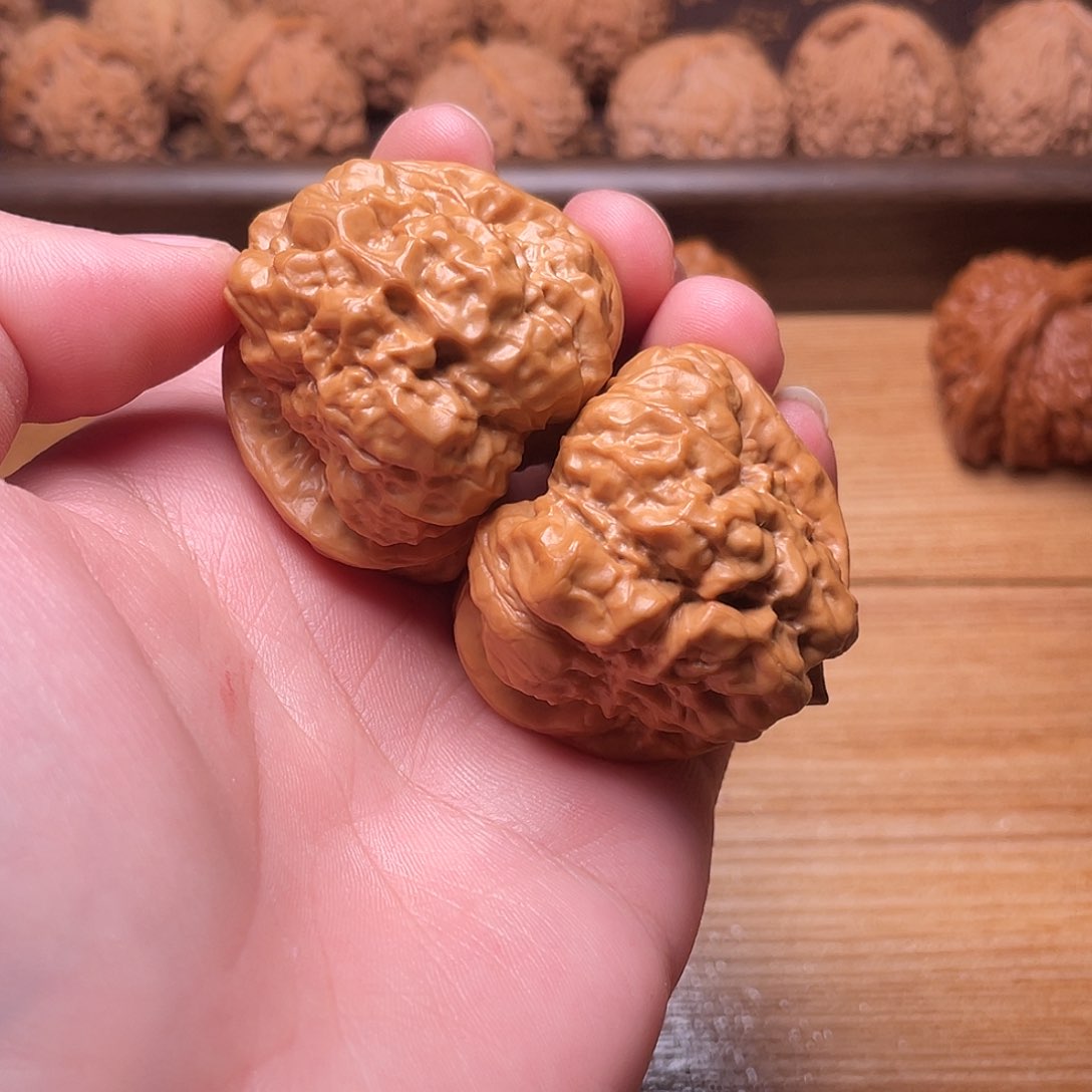 文玩核桃把件三角蛙43（30）