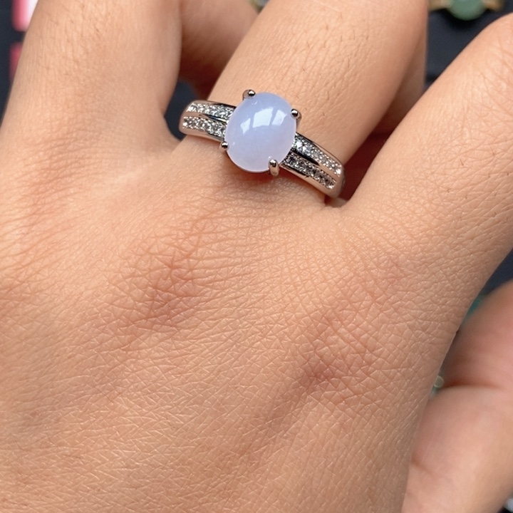 翡翠未镶嵌戒指戒指