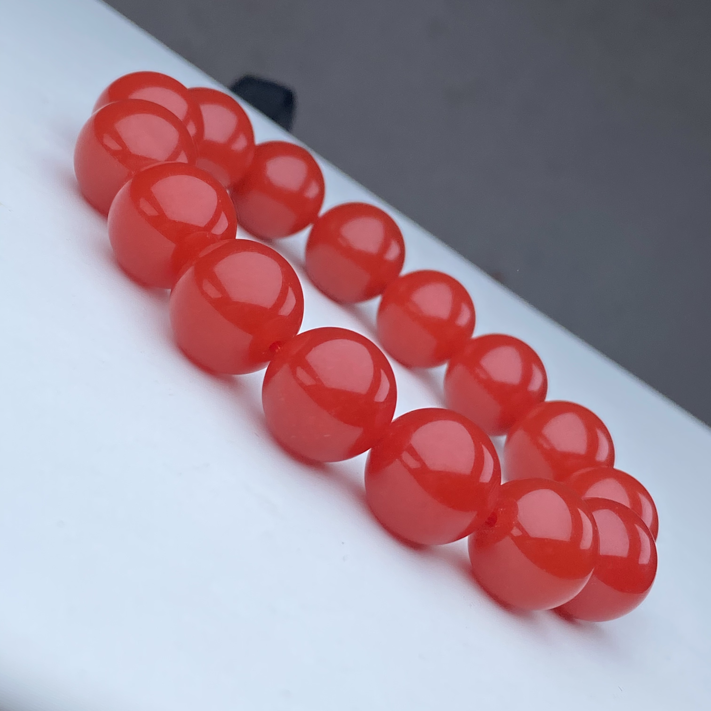 663号精品红手串14mm多样性发一件