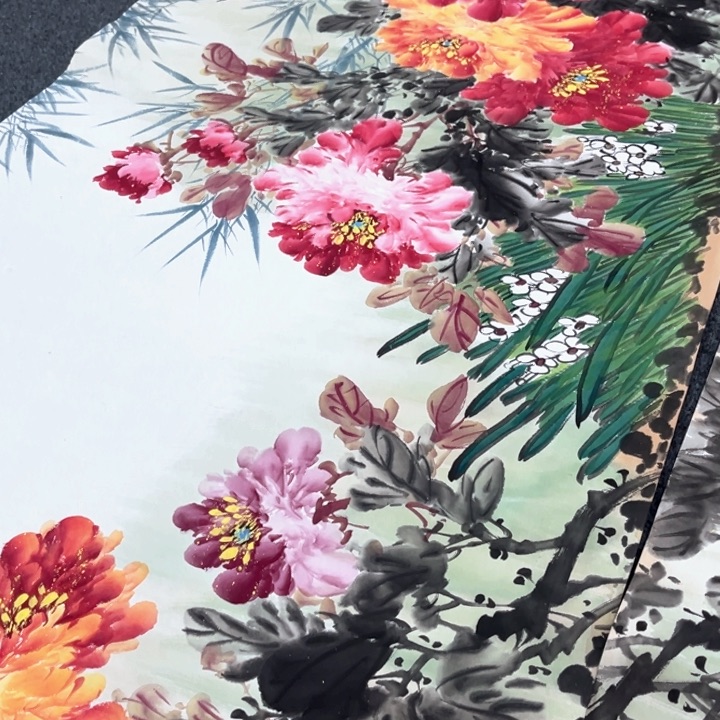 国画我的心好痛啊我的心真的好痛啊好痛