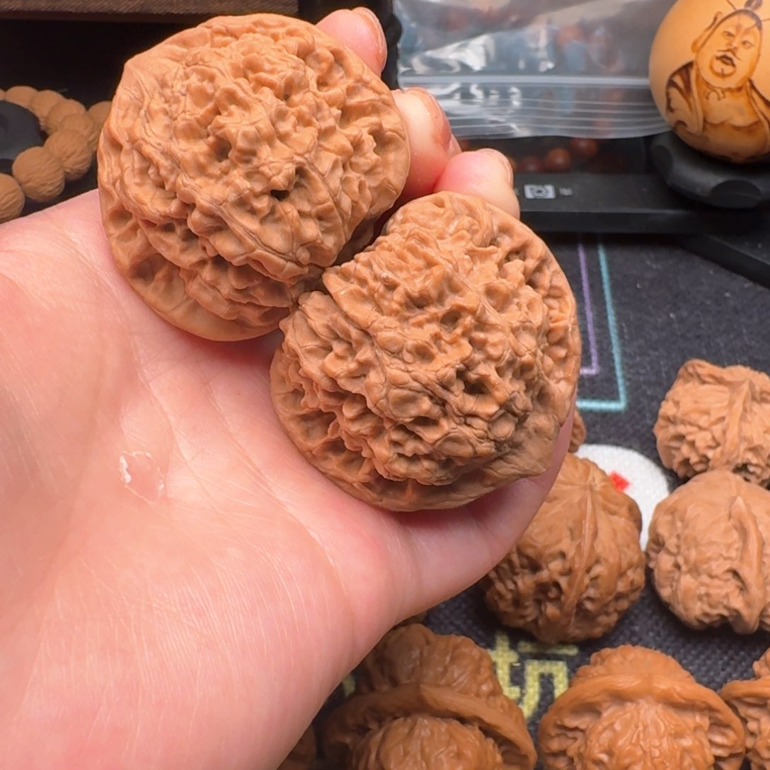 文玩核桃吊坠44全品官帽