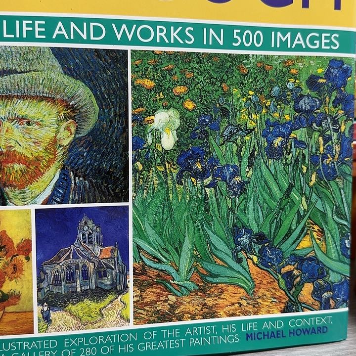 微瑕超厚精装英文梵高