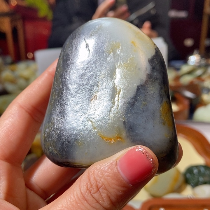 和田玉把件未镶嵌天****8