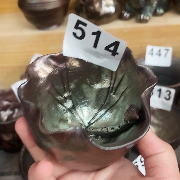 茶杯紫泥犹犹豫豫