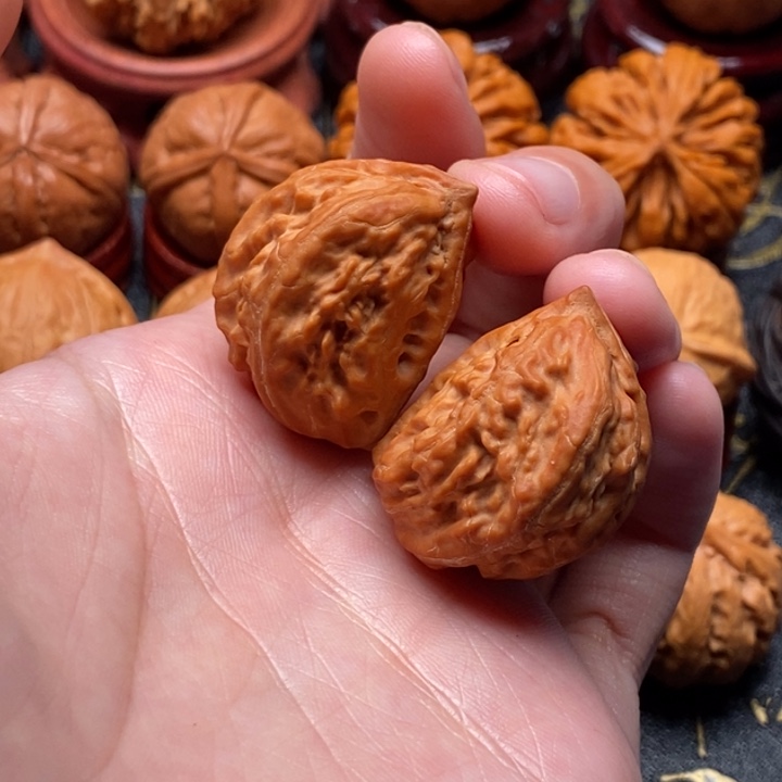 空***影吊坠文玩核桃半壁