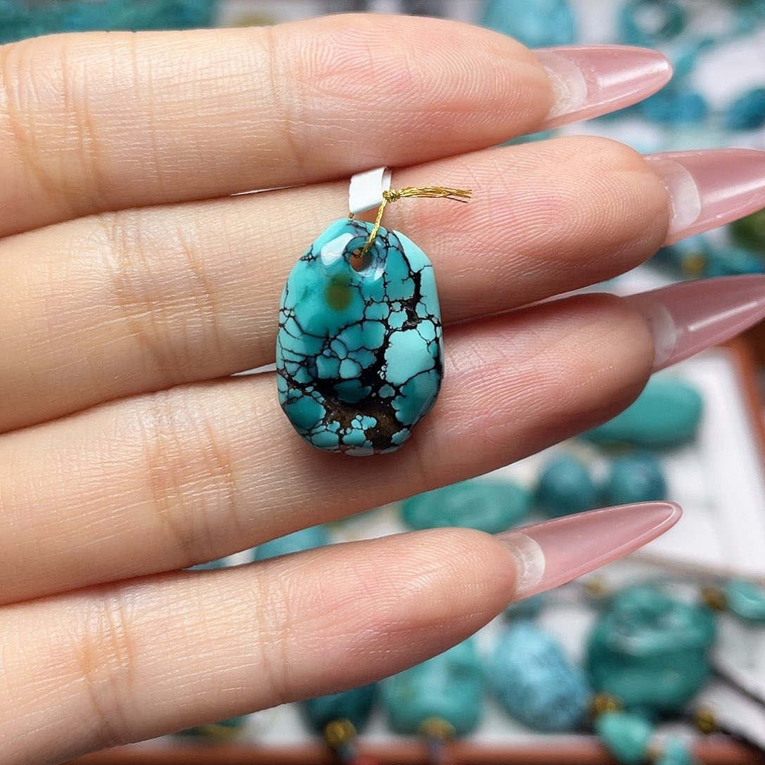 未镶嵌绿松石随行