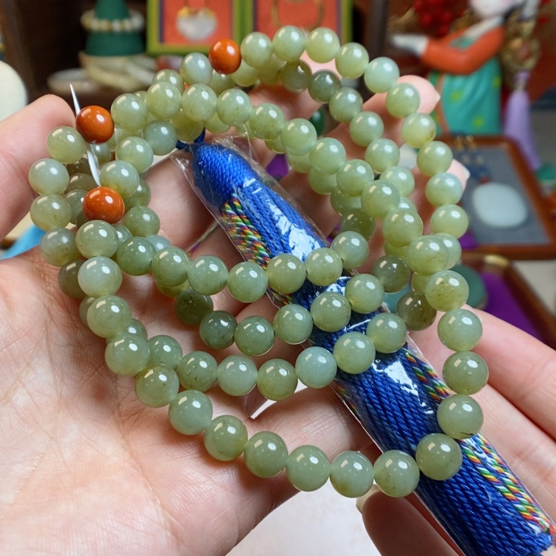 和田玉手链未镶嵌